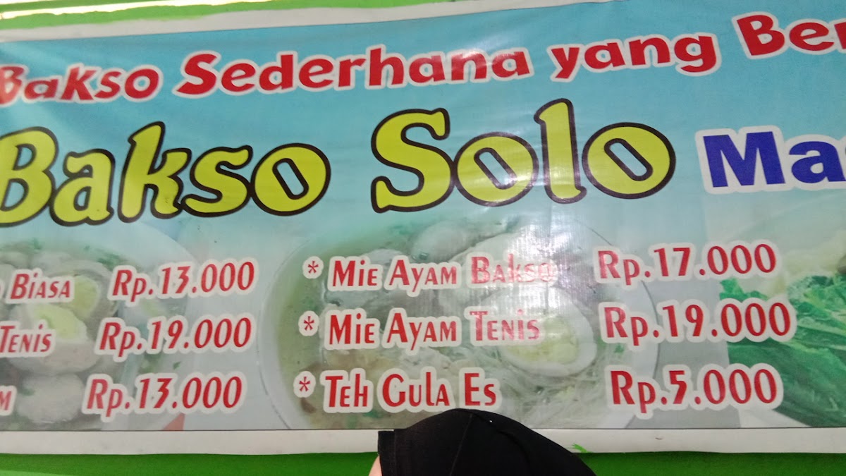 Menu Bakso Solo Mas Rudi-6